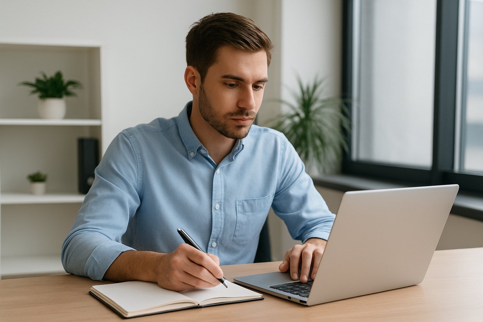 Inversionista analizando gráficos