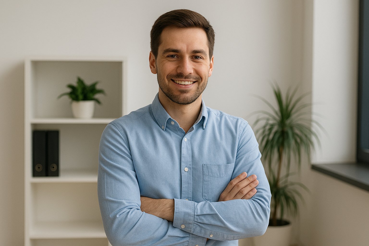 Asesor financiero con cliente